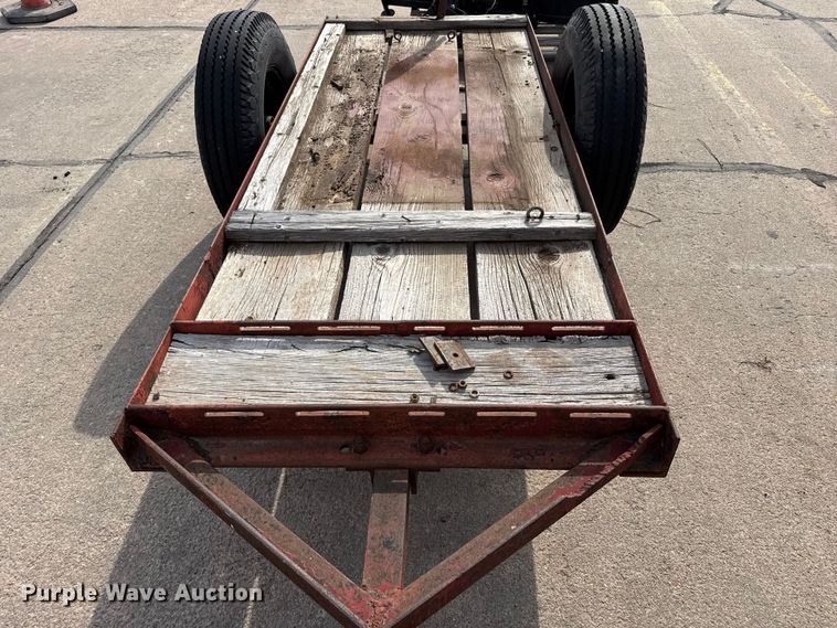 image for item FB6640 Shop built utility trailer