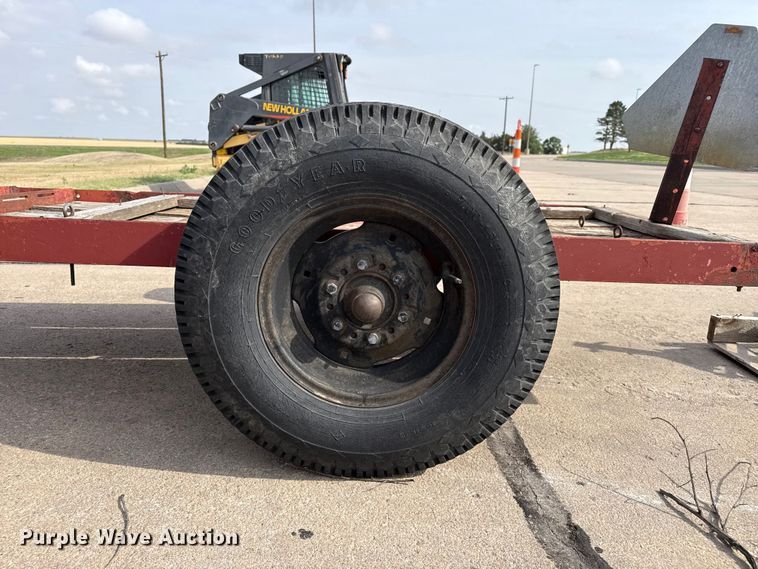 image for item FB6640 Shop built utility trailer