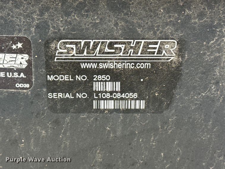 image for item FB6641 Swisher 2850 UTV blade
