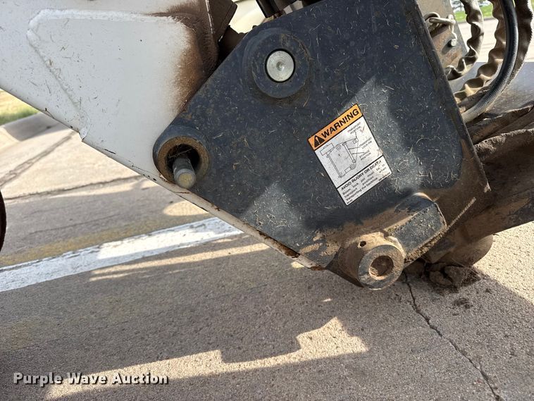 image for item FB6643 Bobcat 607 skid steer backhoe