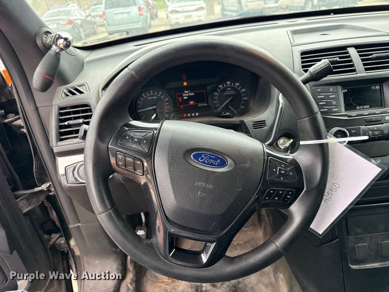 image for item FB6652 2019 Ford Explorer Police SUV