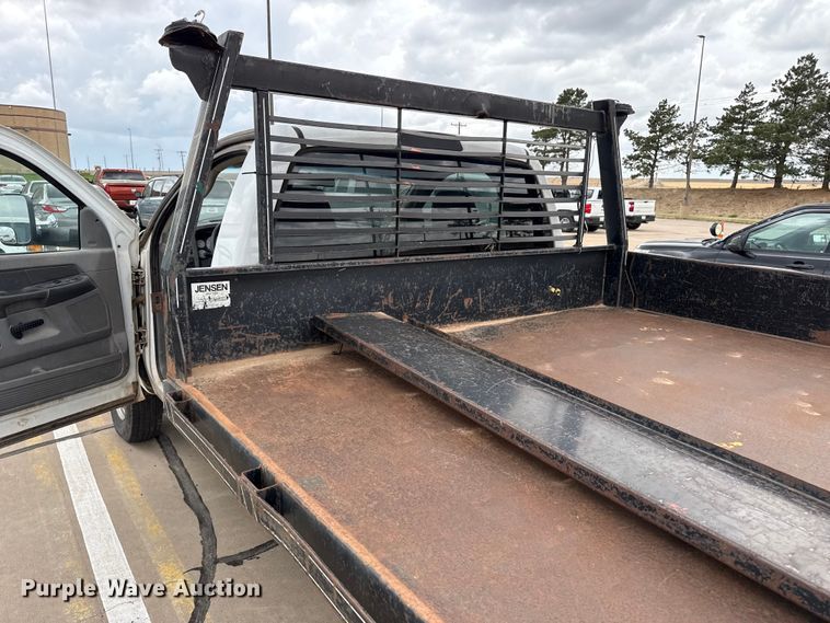 image for item FB6653 2009 Dodge Ram 3500 dump flatbed pickup truck