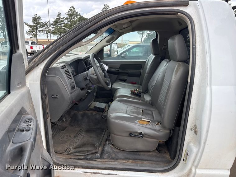 image for item FB6653 2009 Dodge Ram 3500 dump flatbed pickup truck