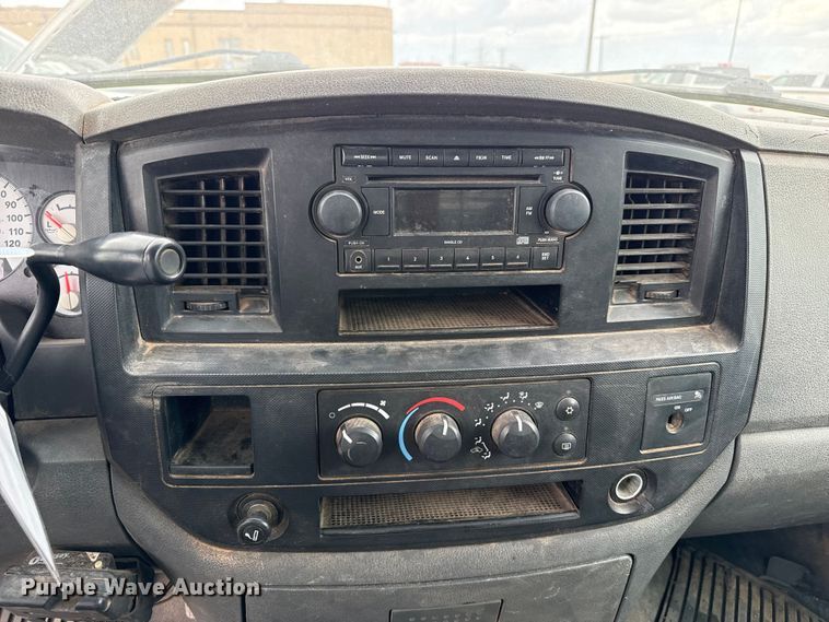 image for item FB6653 2009 Dodge Ram 3500 dump flatbed pickup truck