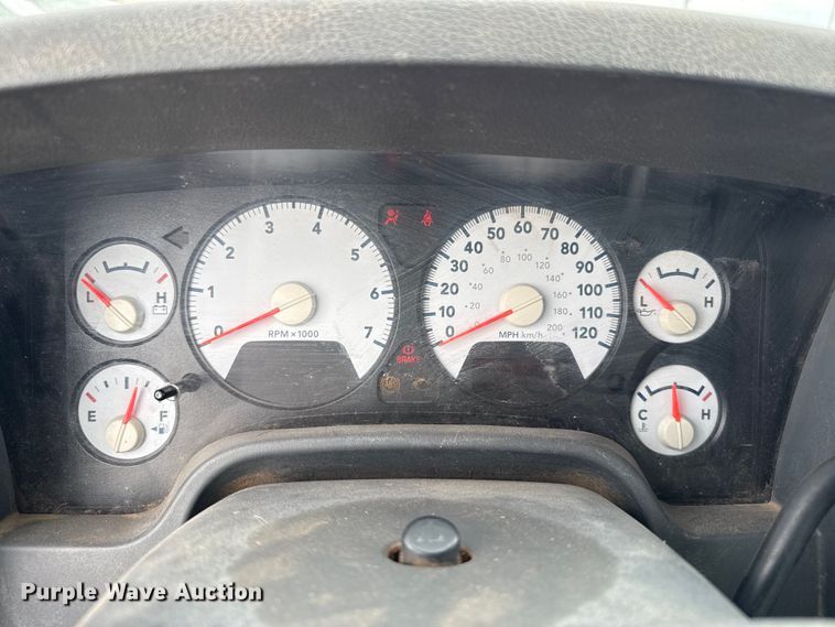 image for item FB6653 2009 Dodge Ram 3500 dump flatbed pickup truck