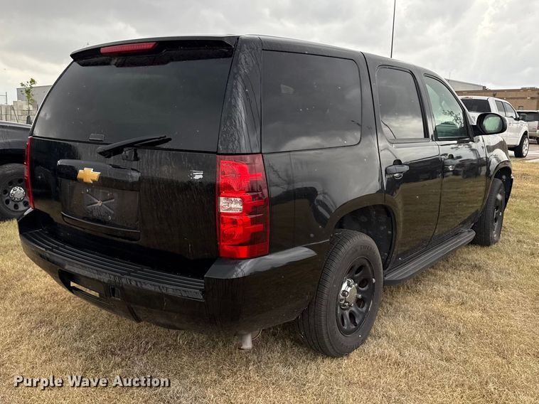 image for item FB6654 2012 Chevrolet Tahoe Police SUV