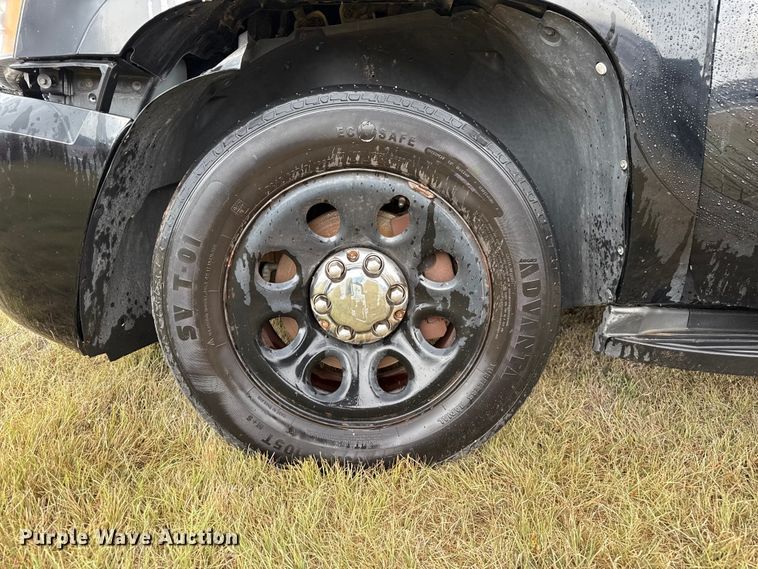 image for item FB6654 2012 Chevrolet Tahoe Police SUV