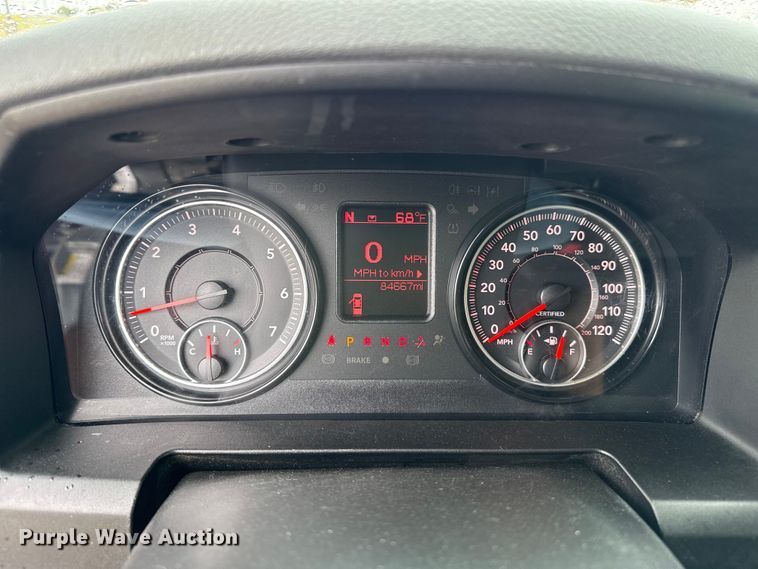 image for item FB6661 2020 Ram 1500 SSV Crew Cab pickup truck