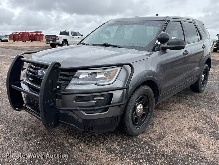 image for item FB6662 2017 Ford Explorer Police SUV