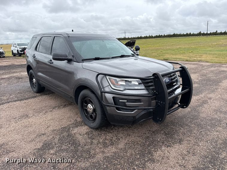 image for item FB6662 2017 Ford Explorer Police SUV