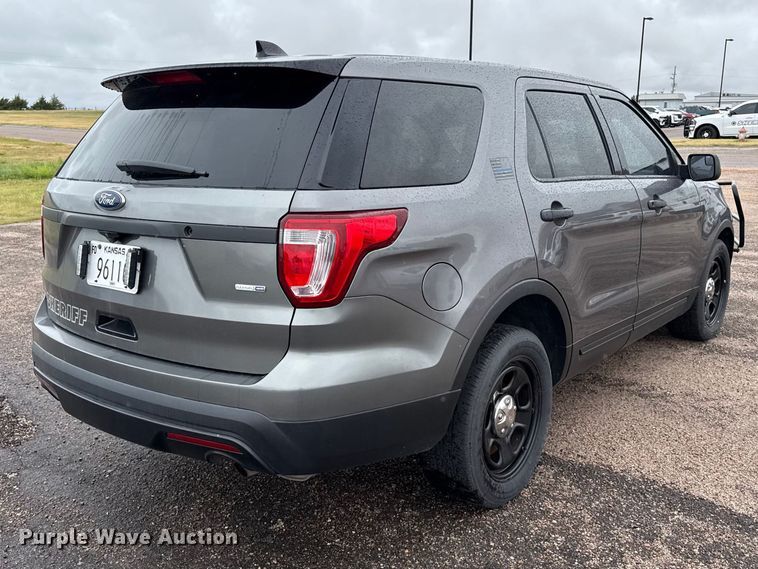 image for item FB6662 2017 Ford Explorer Police SUV