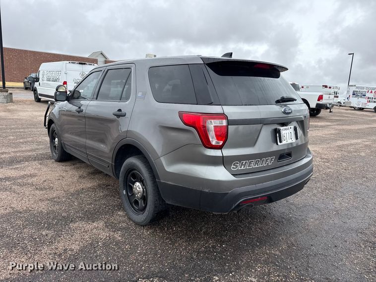 image for item FB6662 2017 Ford Explorer Police SUV