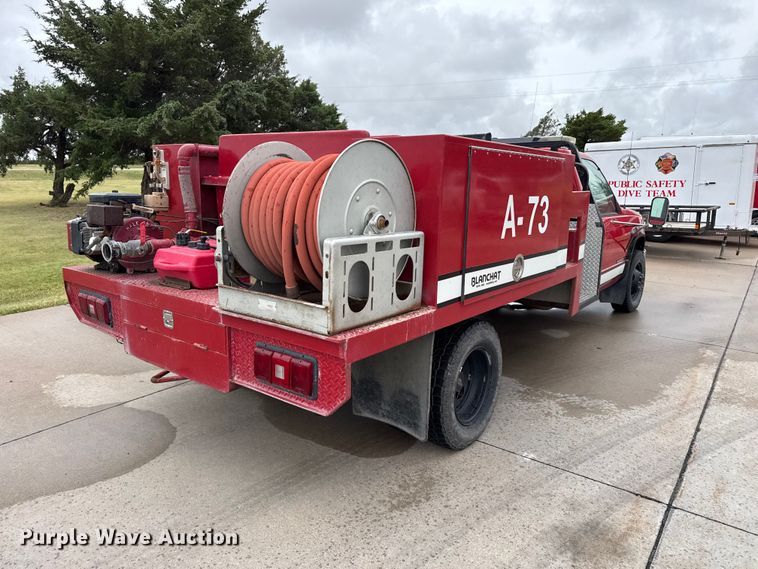 image for item FB6668 1993 Chevrolet 3500 brush fire truck