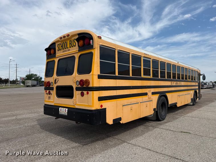image for item FB6671 2012 Blue Bird school bus