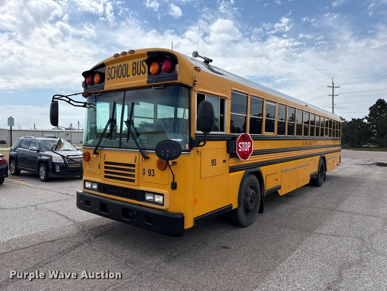 image for item FB6672 2013 Blue Bird school bus