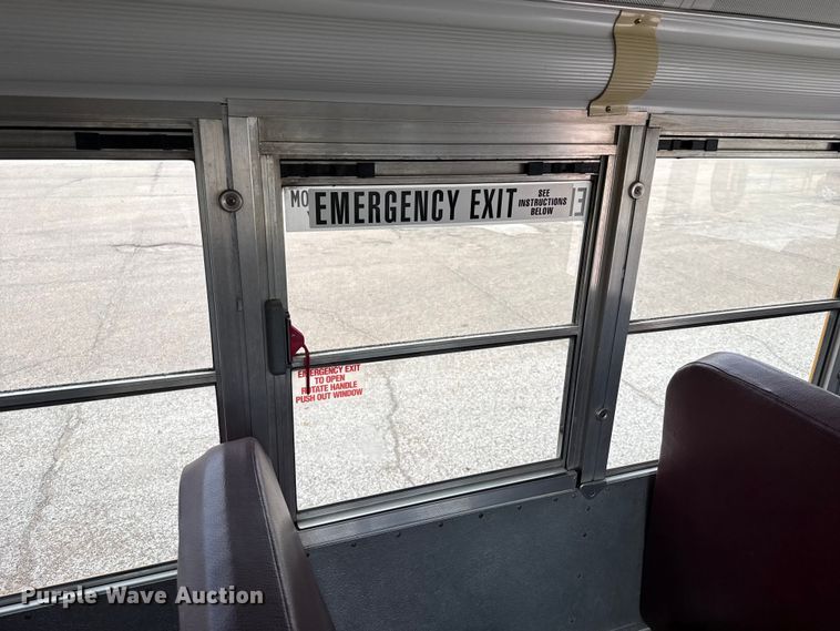 image for item FB6672 2013 Blue Bird school bus