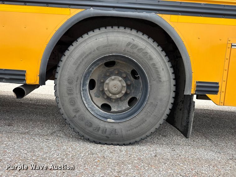 image for item FB6672 2013 Blue Bird school bus