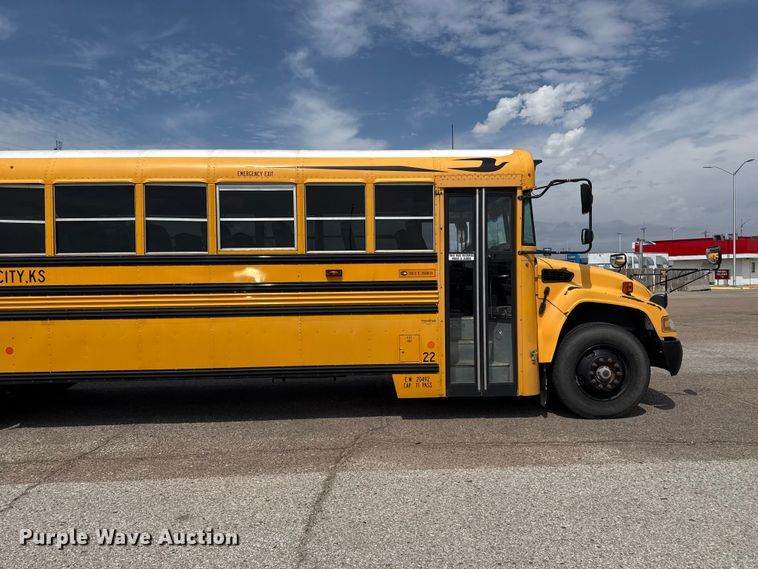 image for item FB6673 2016 Blue Bird school bus