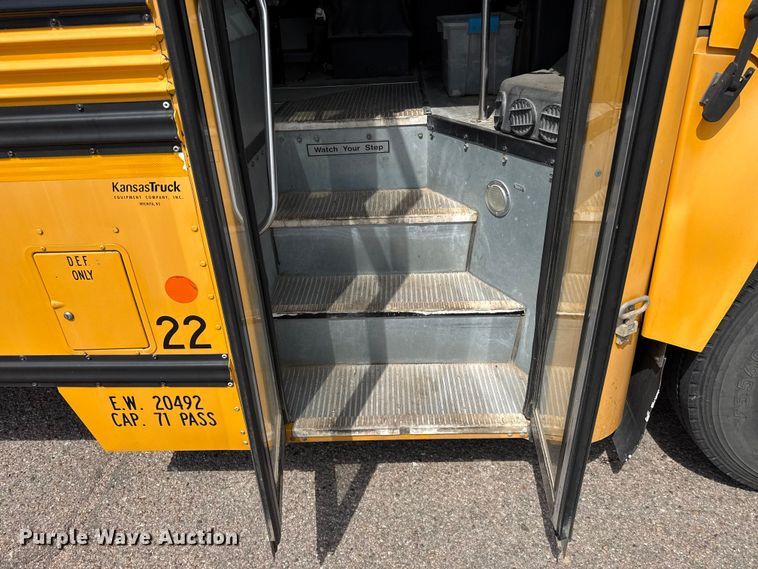image for item FB6673 2016 Blue Bird school bus