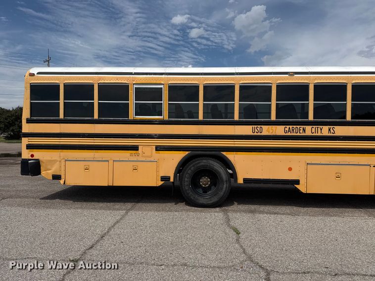 image for item FB6674 2010 Blue Bird school bus