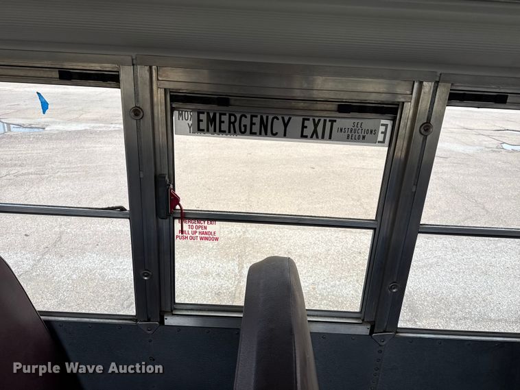 image for item FB6674 2010 Blue Bird school bus