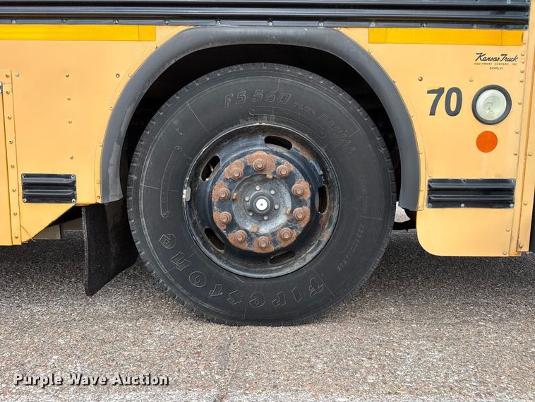 image for item FB6674 2010 Blue Bird school bus