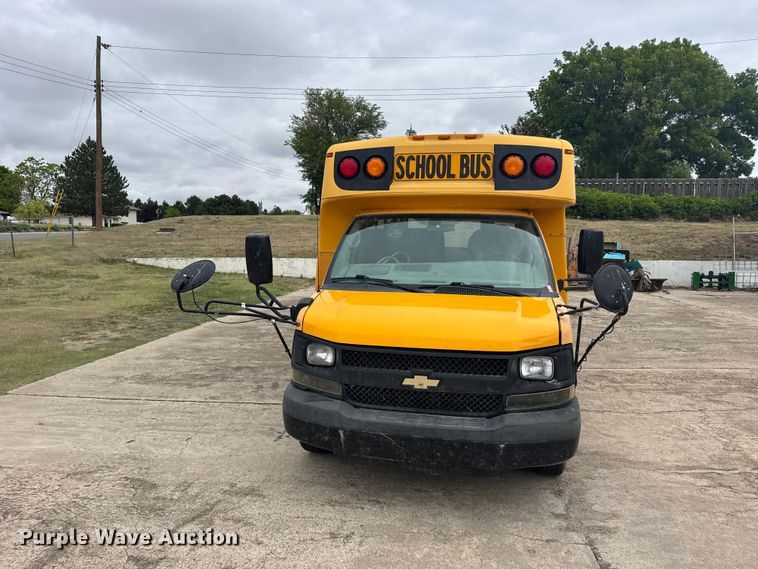 image for item FB7436 2013 Chevrolet Express G3500 school bus