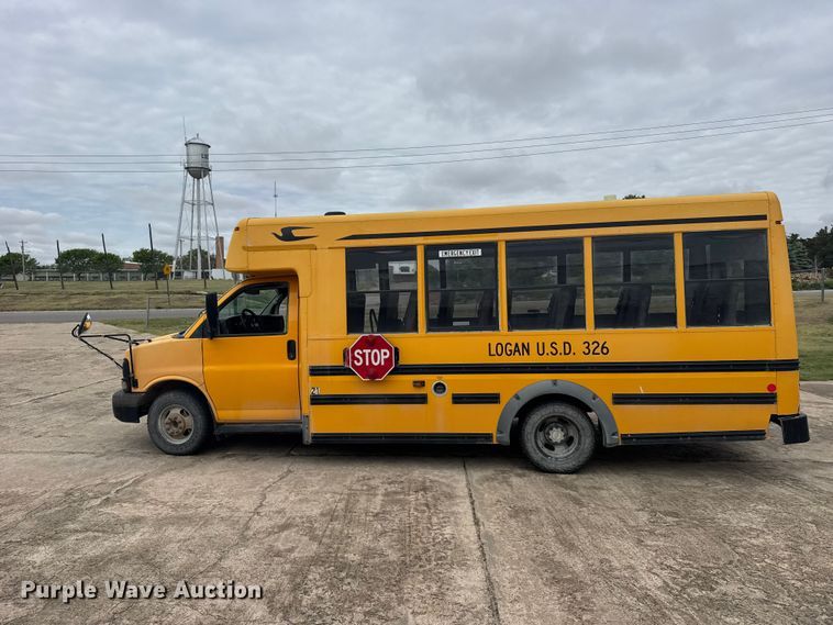 image for item FB7436 2013 Chevrolet Express G3500 school bus