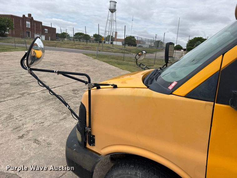 image for item FB7436 2013 Chevrolet Express G3500 school bus