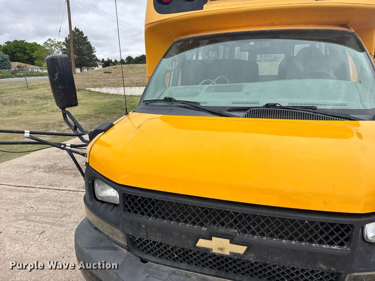 image for item FB7436 2013 Chevrolet Express G3500 school bus