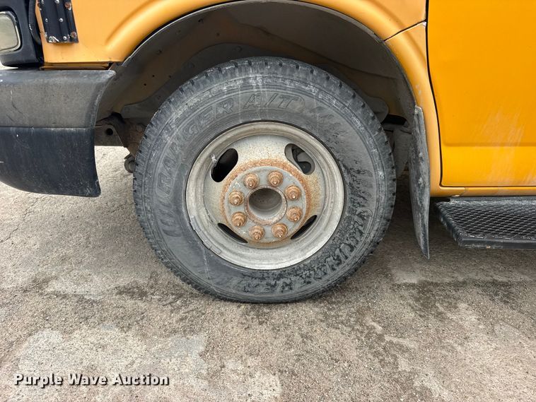 image for item FB7436 2013 Chevrolet Express G3500 school bus