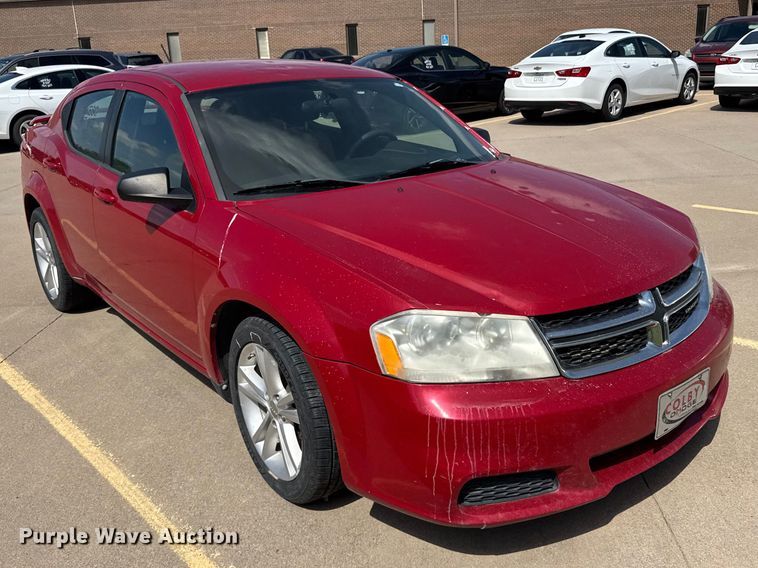 image for item FB7442 2013 Dodge Avenger 