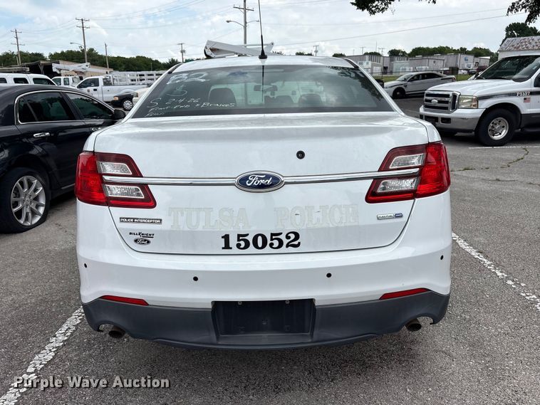 image for item FB8753 2015 Ford Taurus Police Interceptor 