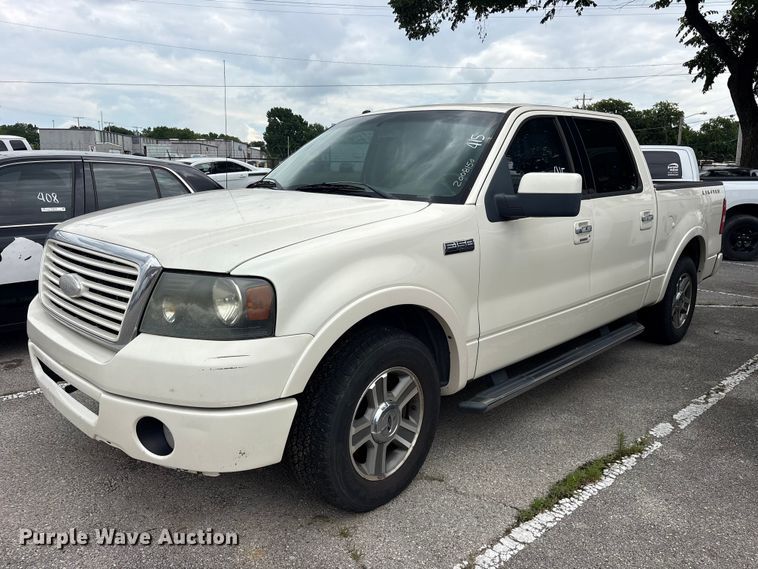 image for item FB8754 2008 Ford F150 Crew Cab pickup truck