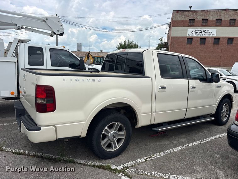 image for item FB8754 2008 Ford F150 Crew Cab pickup truck