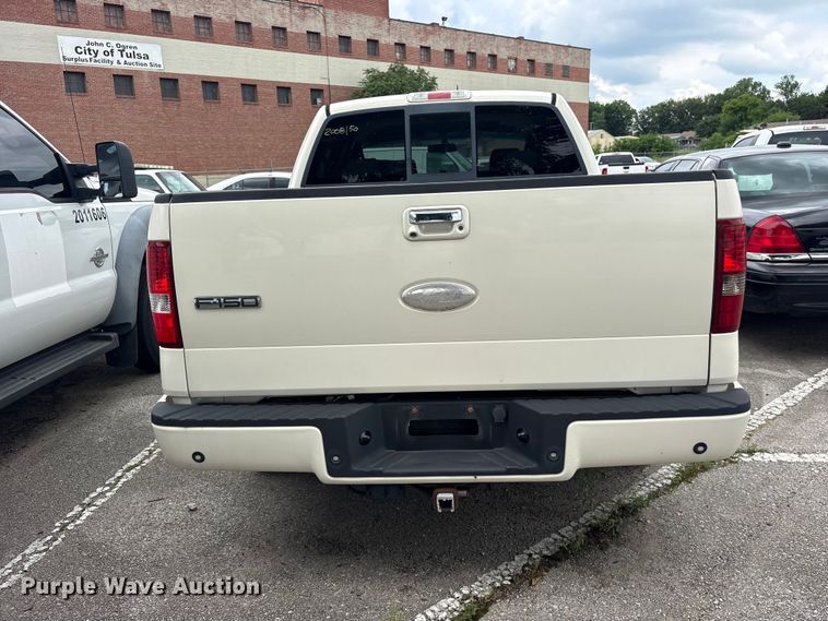 image for item FB8754 2008 Ford F150 Crew Cab pickup truck