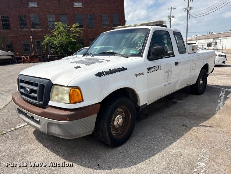 image for item FB8760 2005 Ford Ranger Ext. Cab pickup truck