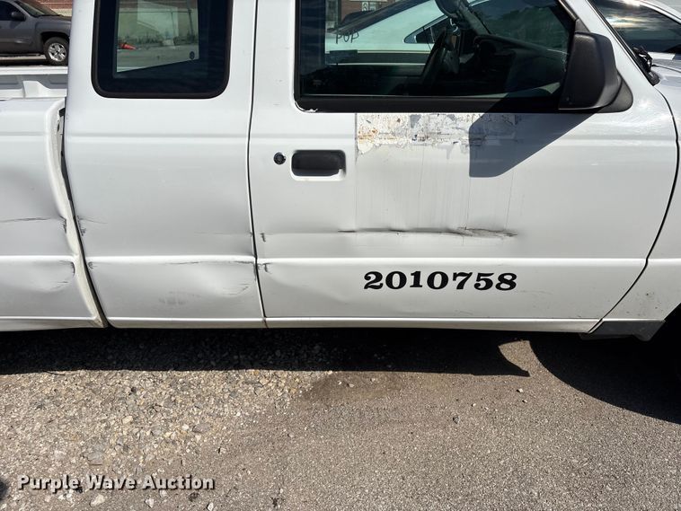 image for item FB8761 2010 Ford Ranger Ext. Cab pickup truck