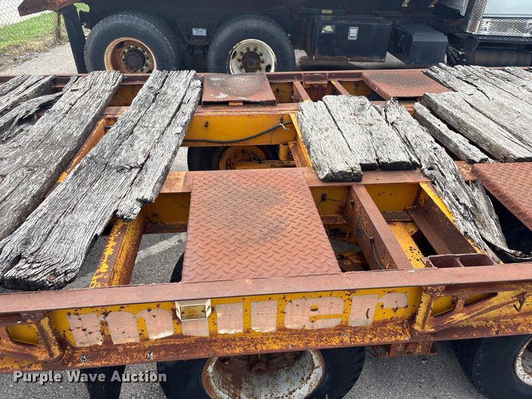 image for item FB8763 1979 Miller 0T635 tilt deck equipment trailer