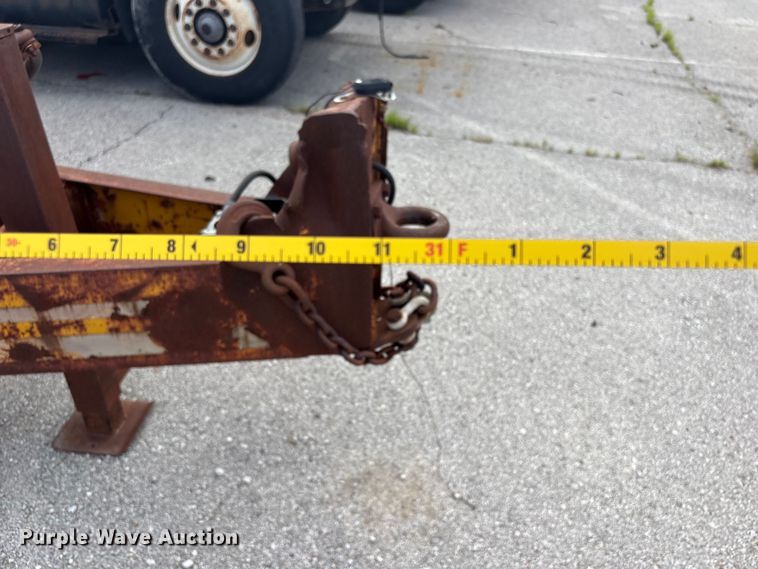 image for item FB8763 1979 Miller 0T635 tilt deck equipment trailer