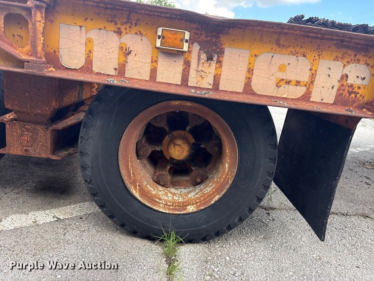 image for item FB8763 1979 Miller 0T635 tilt deck equipment trailer
