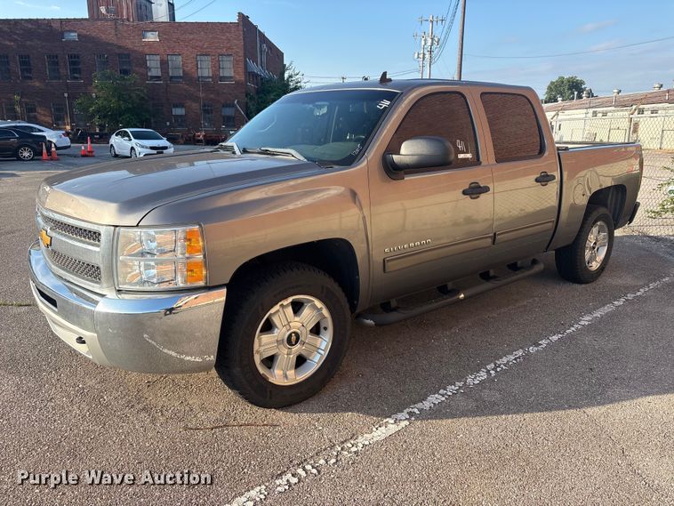 image for item FB8764 2012 Chevrolet Silverado 1500 Crew Cab pickup truck
