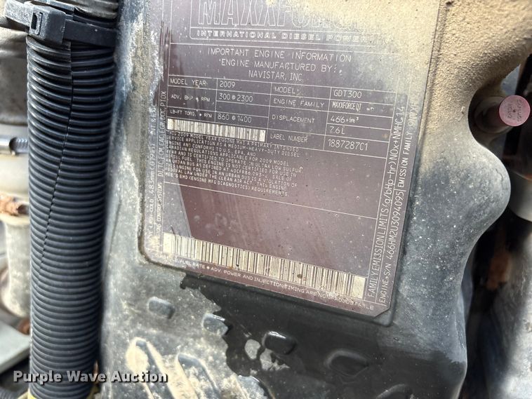 image for item FB8765 2011 International 7400 dump truck