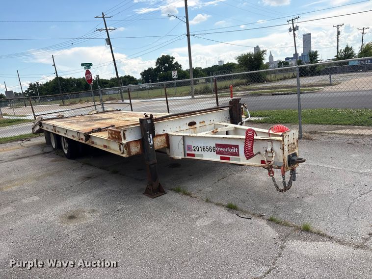 image for item FB8769 2016 Overbilt equipment trailer