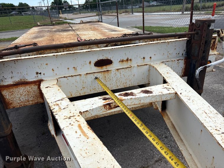 image for item FB8769 2016 Overbilt equipment trailer