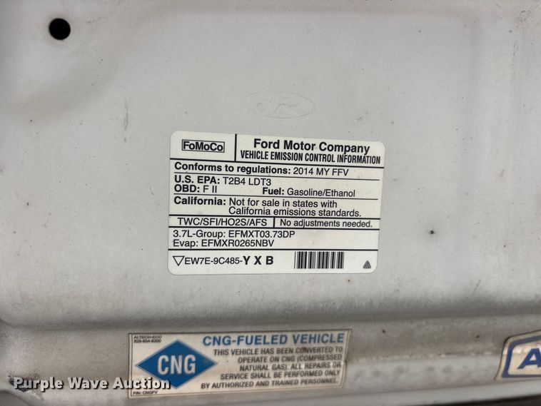 image for item FB8771 2014 Ford F150 pickup truck