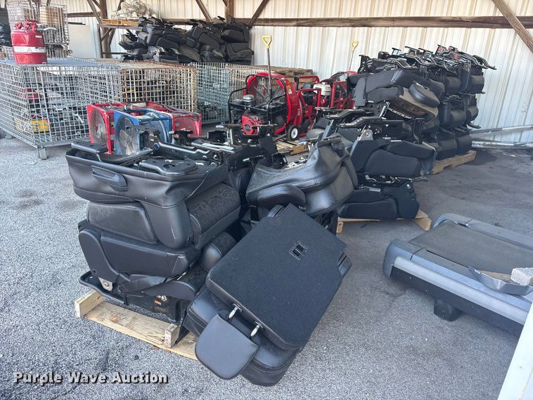 Approximately (24) rear seats 
