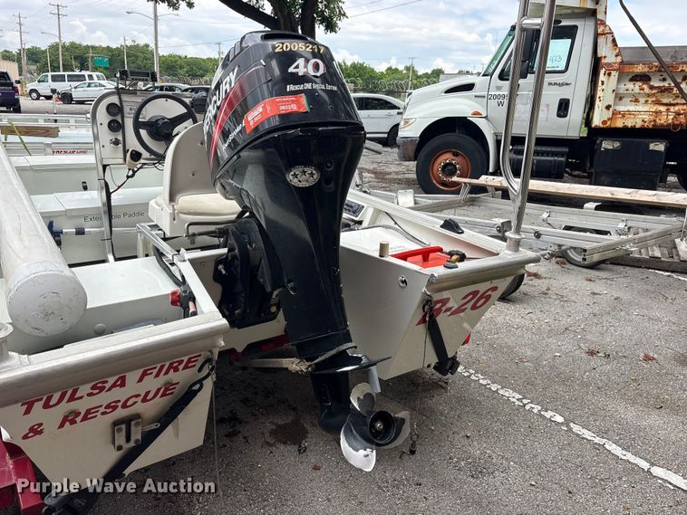 image for item FB8794 2005 Triton Rescue One 1600 boat