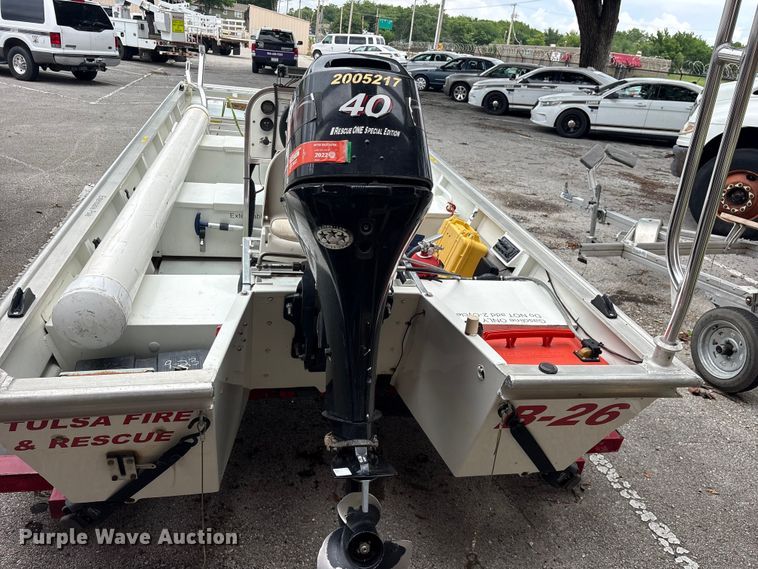 image for item FB8794 2005 Triton Rescue One 1600 boat