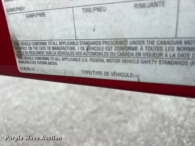 image for item FB8794 2005 Triton Rescue One 1600 boat